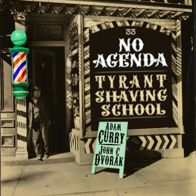 No Agenda Cover – Barber School