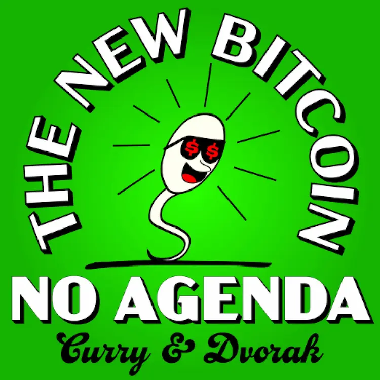 No Agenda Cover – New Bitcoin