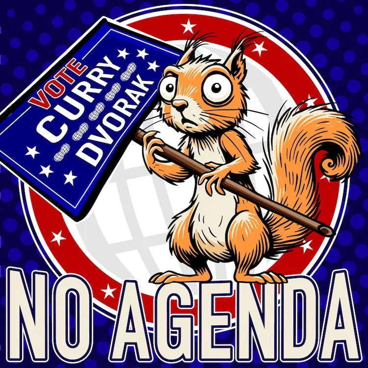No Agenda Cover – Squirrel!