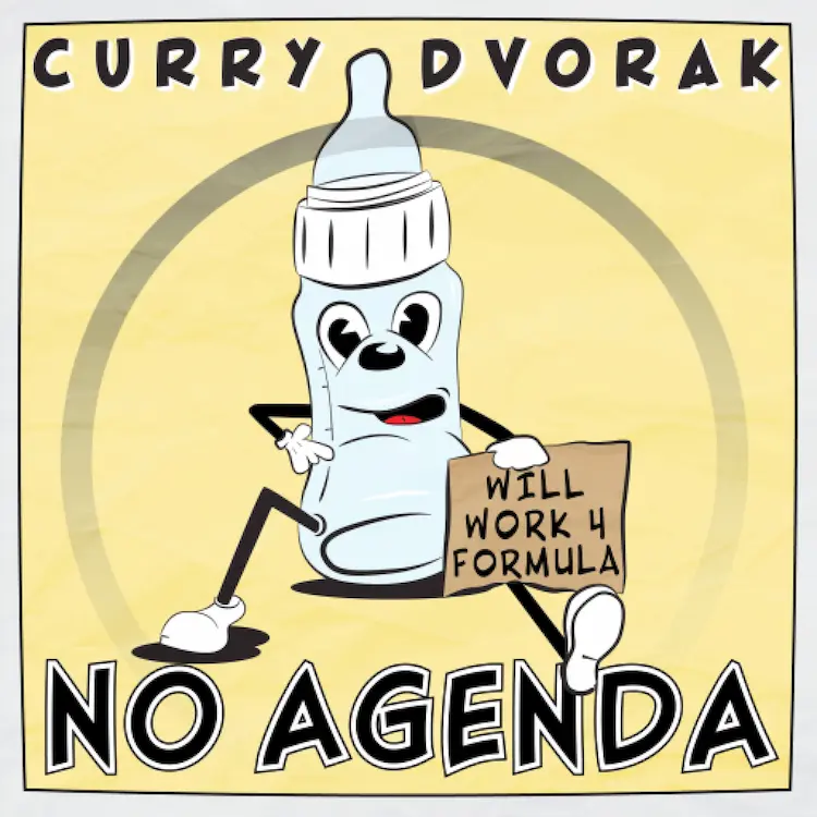 No Agenda Cover – Will Work 4 Formula